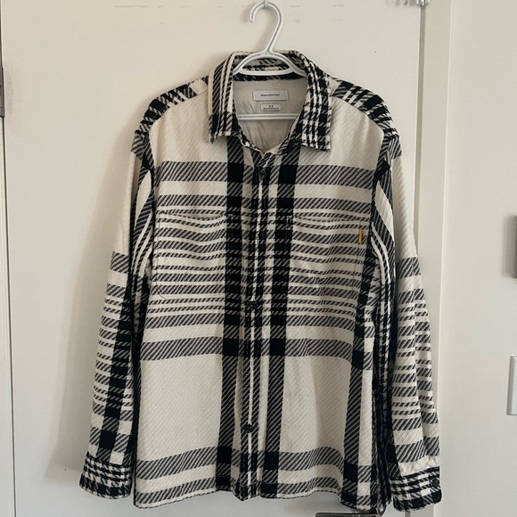 Urban Outfitters Outerwear Black and White Plaid, Size M - Picture 2 of 2